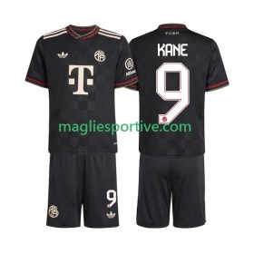 Completo Calcio Bayern Monaco Harry Kane 9 Bambino Divisa Terza 2025-2026